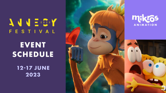 Calendrier des événements Mikros Animation x Festival d’Annecy 2023