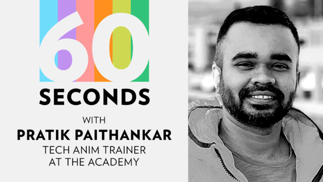 60 seconds with Pratik Paithankar, Academy Trainer